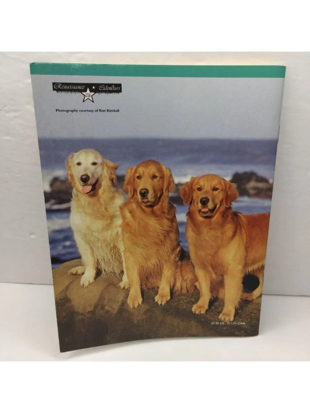 Vintage Set 2 Puppies Dogs 2001 Desk Calendar My Dog My Hero Book Byars Duffey